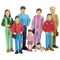 Creative Minds Multi-Generation Block Family Play Set - Hispanic